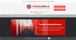 Desktop Screenshot of containerbox.nl