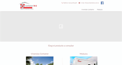 Desktop Screenshot of containerbox.com.ar